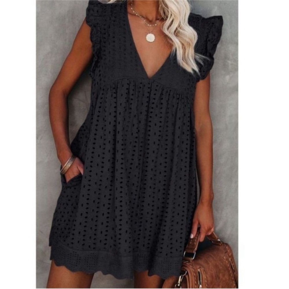 Pink Lily Romper Dress